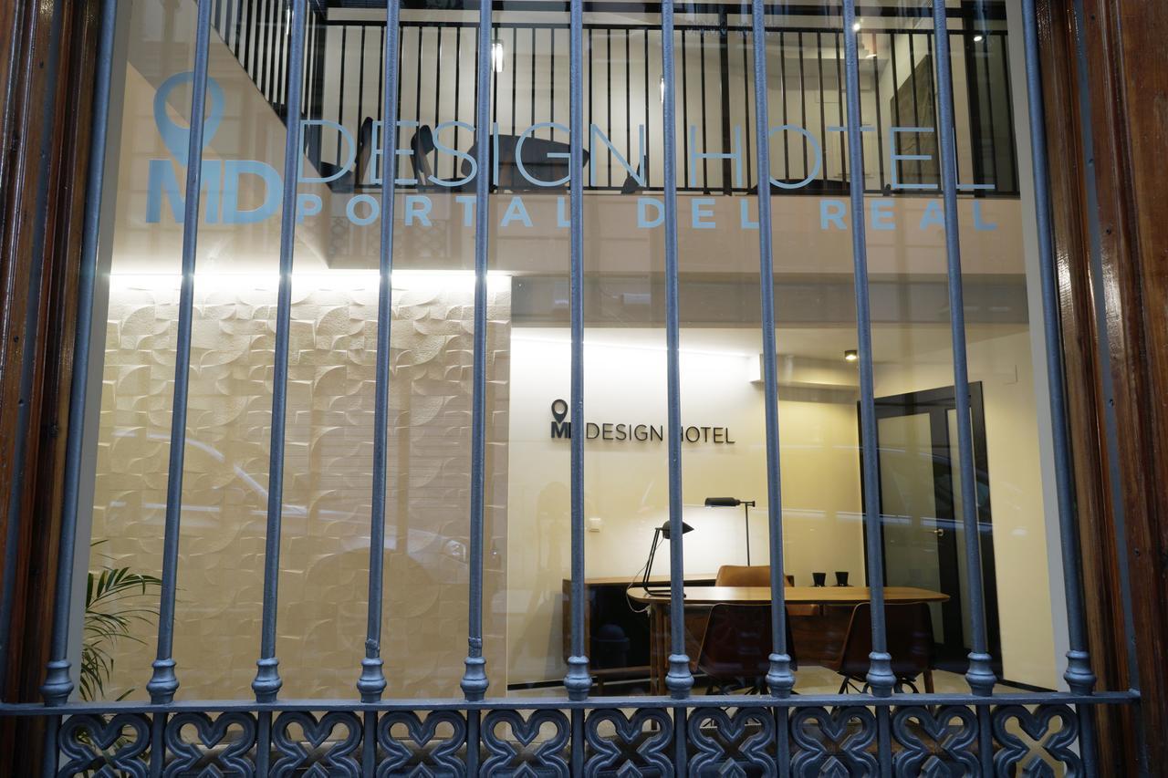 Md Design Hotel - Portal Del Real Valencia Exterior foto